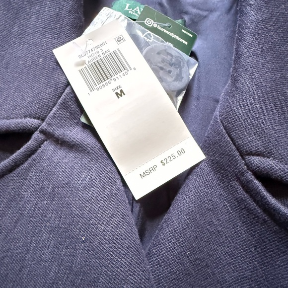 Ralph Lauren Dark Blue Pea Coat - Picture 8 of 8